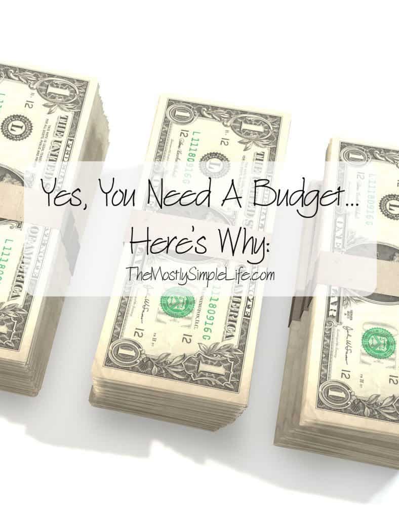 do you need a budget