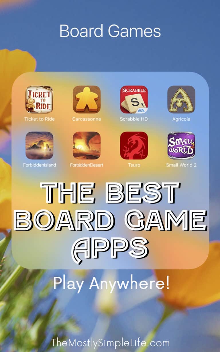 The Best Board Game Apps Play Anywhere! The (mostly) Simple Life