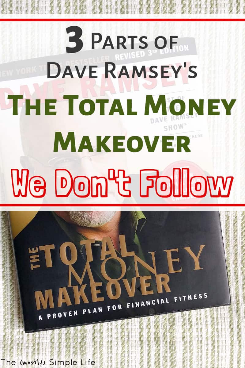 the total money makeover journal