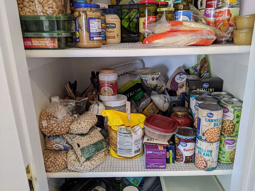 Organizing a Pantry with Deep Shelves for Everyday Use