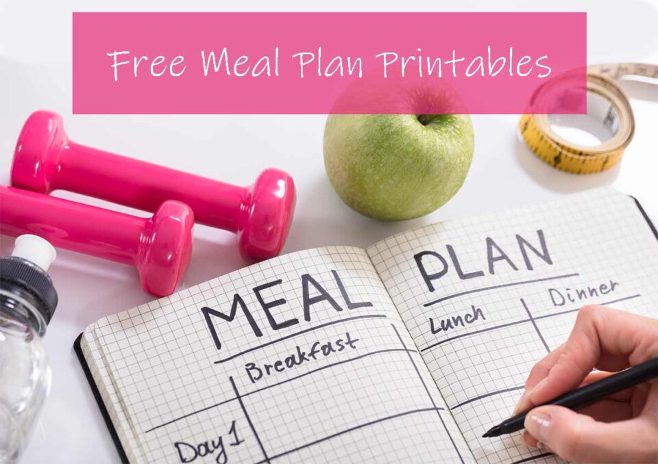 5+ Free Weekly Meal Planning Printables - The (mostly) Simple Life