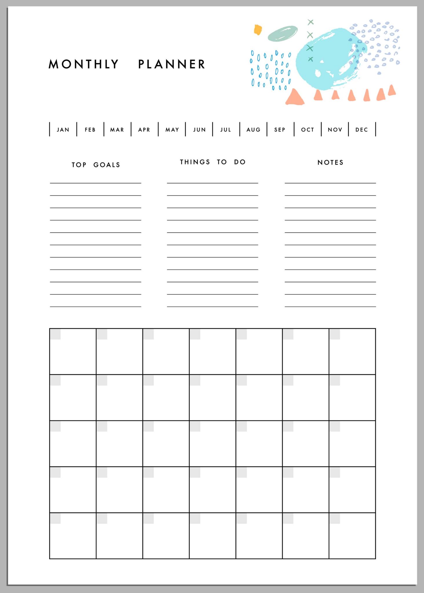 20 Free Habit Tracker Printables To Download in 1 Click - The (mostly ...