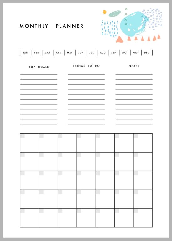 20 Free Habit Tracker Printables To Download in 1 Click - The (mostly ...