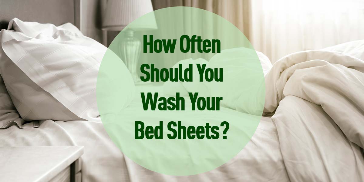 How often should you change your bed sheets?