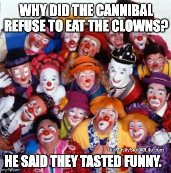 Bunch of clowns.