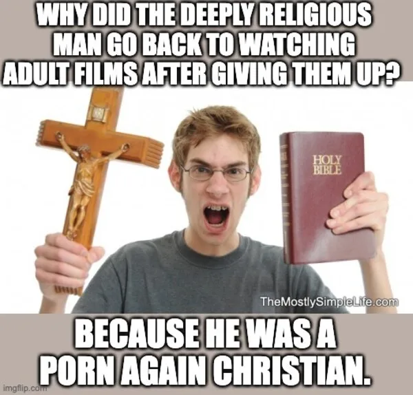 Religious guy.